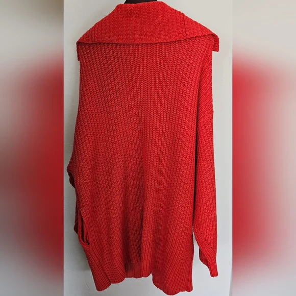 Free People Swim Too Deep Oversized Button-Up Cardigan - Picture 3 of 9